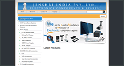 Desktop Screenshot of jenshri.in
