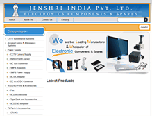 Tablet Screenshot of jenshri.in